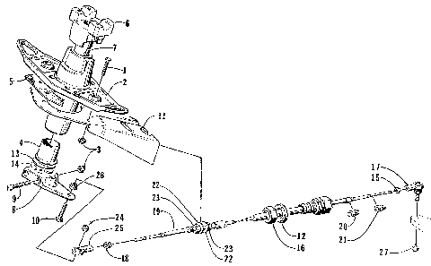 STEERING POST ASSEMBLY [73245]
