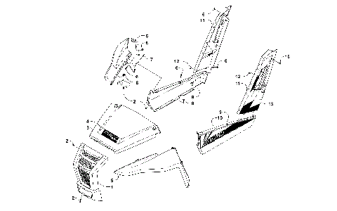 FRONT AND SIDE PANEL ASSEMBLIES [301054]