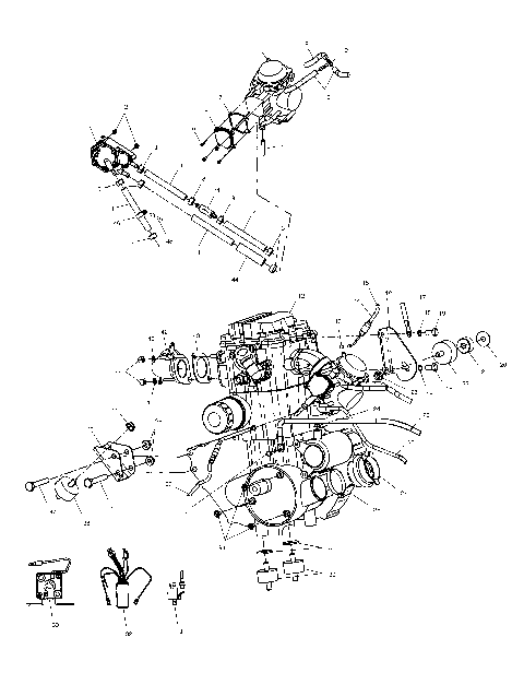 ENGINE MOUNTING - C10CD50AA (4977417741A13)