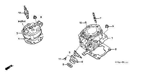 CYLINDER HEAD ('05-'07)