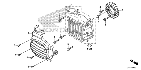COOLING FAN@RADIATOR