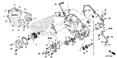 RIGHT CRANKCASE COVER