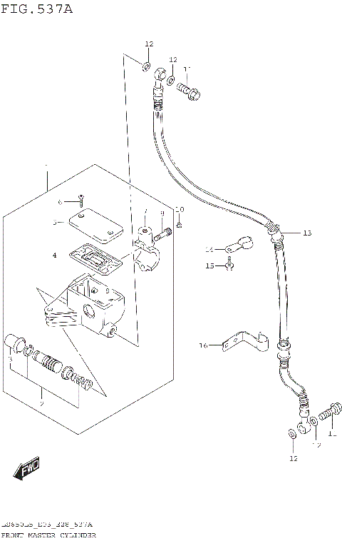 FRONT MASTER CYLINDER