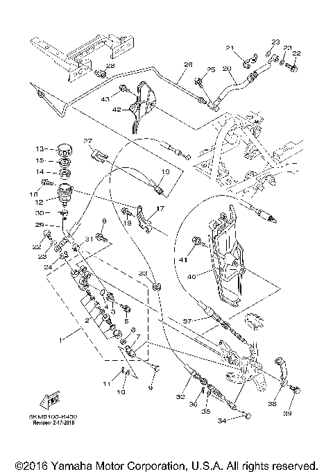 REAR MASTER CYLINDER