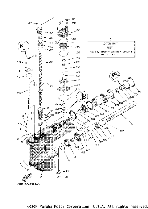 LOWER CASING DRIVE 1