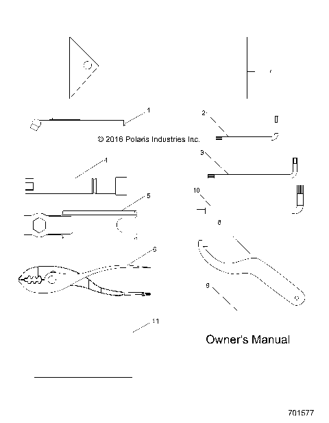 REFERENCES, TOOL KIT and OWNERS MANUALS - R17RVE99NY (701577)