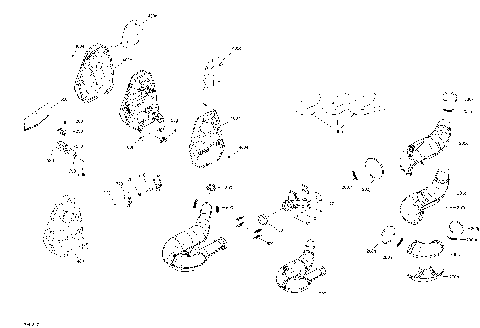 01- Exhaust Tundra - 600HO E-TEC