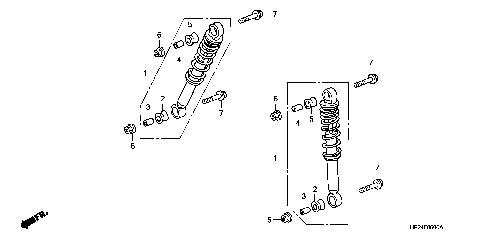 FRONT SHOCK ABSORBER