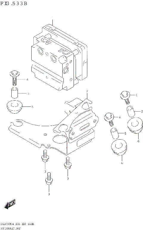 HYDRAULIC UNIT (DL1050RJ)