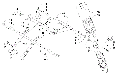 REAR SUSPENSION FRONT ARM ASSEMBLY [98770]