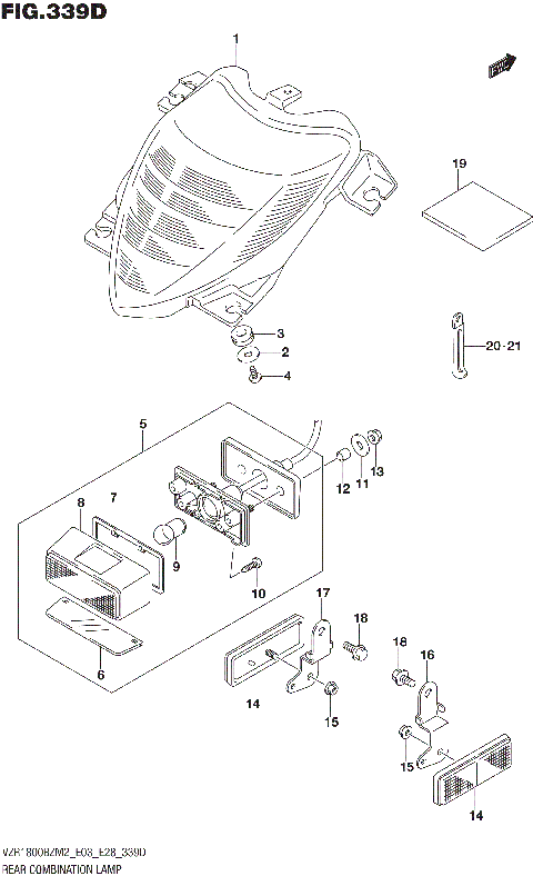 REAR COMBINATION LAMP
