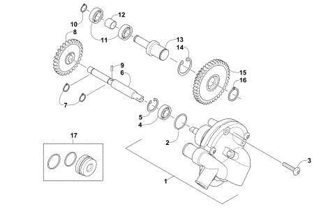 WATER PUMP ASSEMBLY