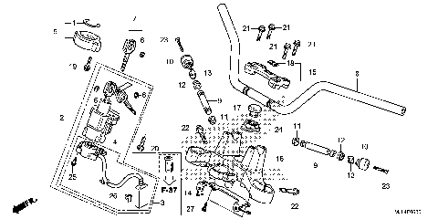HANDLEBAR@TOP BRIDGE