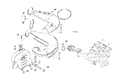 EXHAUST ASSEMBLY [88130]