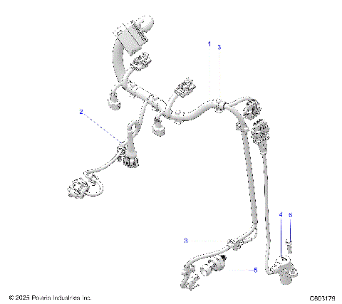 ENGINE, HARNESS AND SENSORS - S26TLF9FSL (C603179)