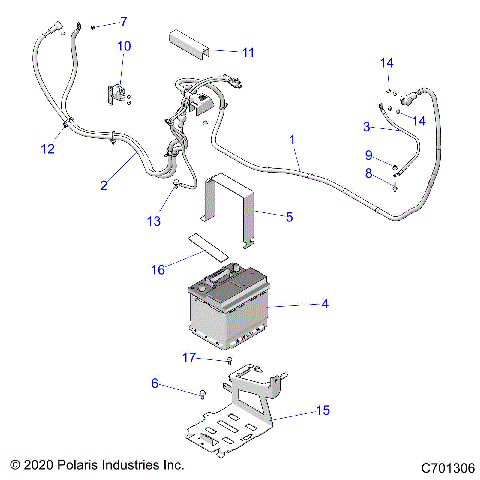 ELECTRICAL, BATTERY - R21RRE99FP/F9 (C701306)