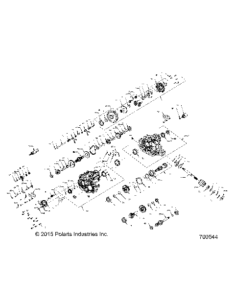 DRIVE TRAIN, MAIN GEARCASE - R16RMA57N1 (700544)