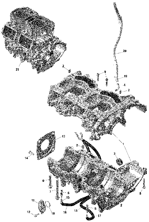 01- Rotax - Crankcase