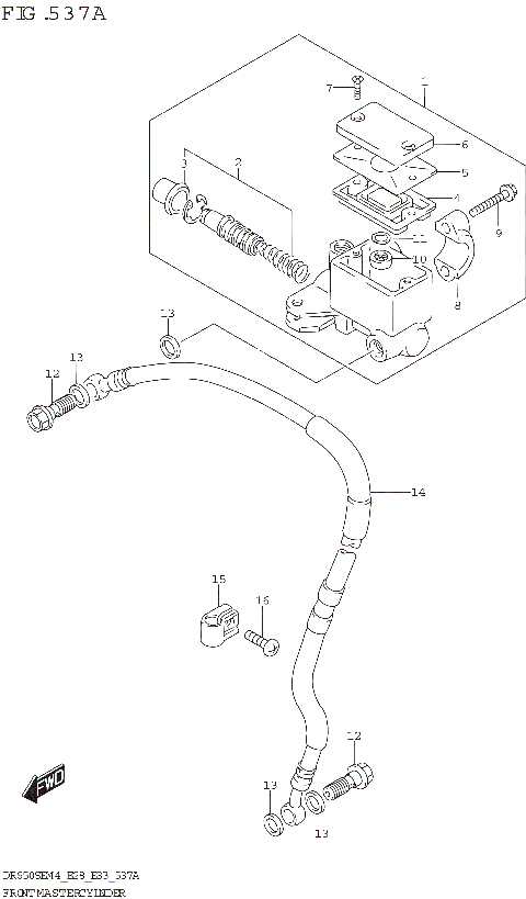 FRONT MASTER CYLINDER