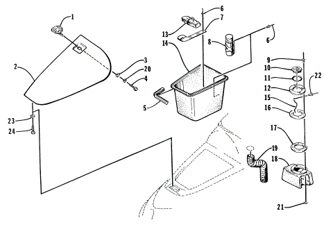 HATCH COVER AND STORAGE TRAY
