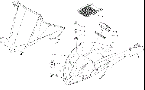 WINDSHIELD AND INSTRUMENTS ASSEMBLIES [106387]