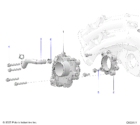 ENGINE, ELECTRONIC THROTTLE BODY - S26TLF9FSL (C603177)