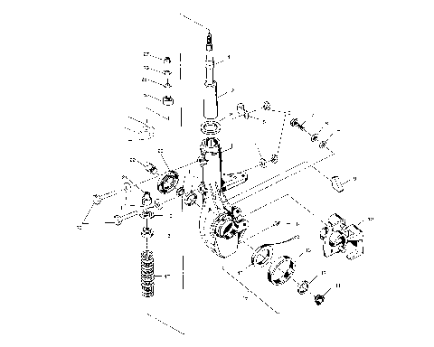 FRONT STRUT - C10CL50AA (4978707870B03)