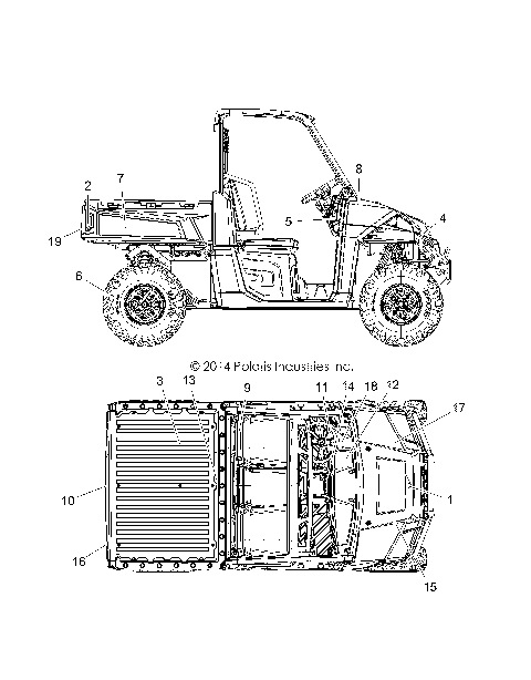 BODY, DECALS - R15RTA57AA/BA/AR/AC/EAU (49RGRDECAL15570F)