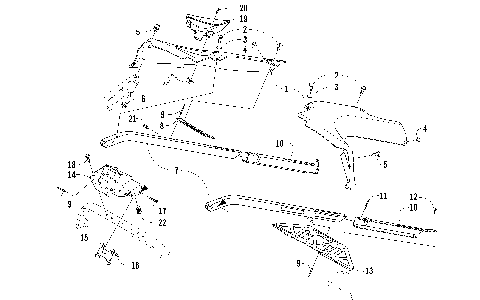 SEAT SUPPORT ASSEMBLY [86522]