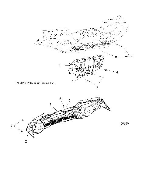 BODY, BUMPER, REAR - A16DAE87AL (100300)