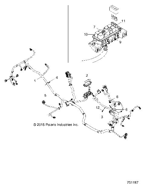 ELECTRICAL, WIRE HARNESS - Z18VDE99NK (701187)
