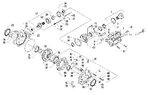 FRONT DRIVE GEARCASE ASSEMBLY [85564]