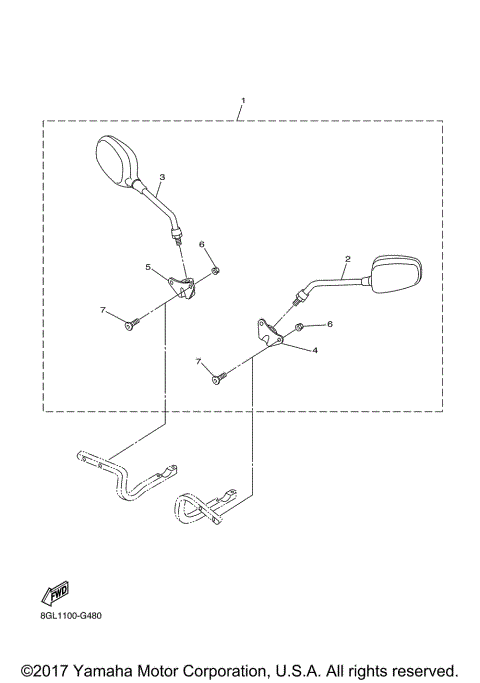 ALTERNATE REAR VIEW MIRROR