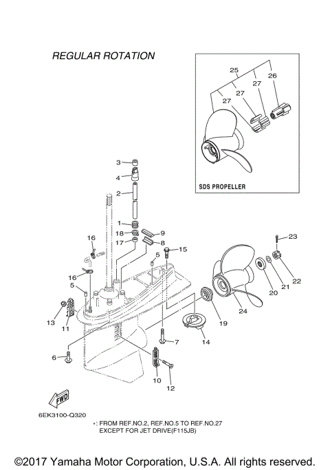 LOWER CASING DRIVE 2
