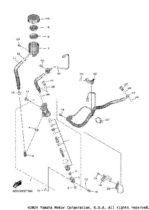 REAR MASTER CYLINDER