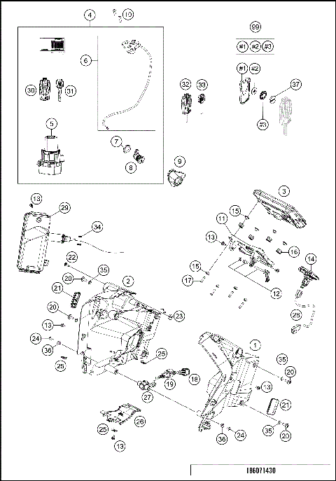 INSTRUMENTS / LOCK SYSTEM