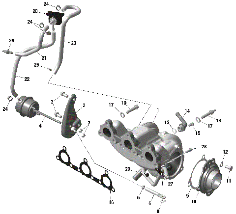 01- ROTAX - Turbocharger