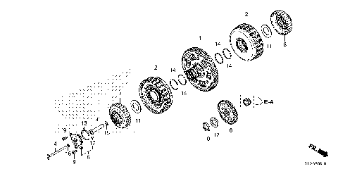 CLUTCH (CMX1100D/D2)