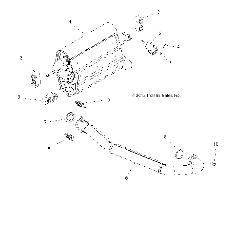 ENGINE, EXHAUST SYSTEM - Z15VHA57AJ/E57AS/AK (49RGREXHAUST13RZR570)