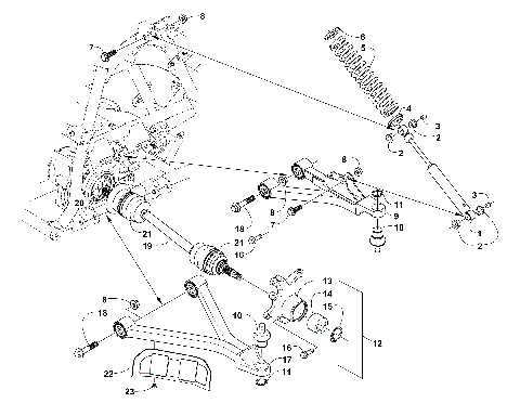 FRONT SUSPENSION ASSEMBLY [81141]