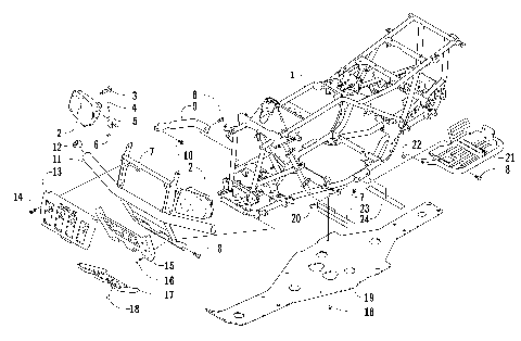FRAME AND RELATED PARTS [81226]