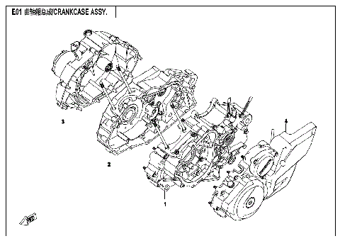 CRANKCASE ASSY.