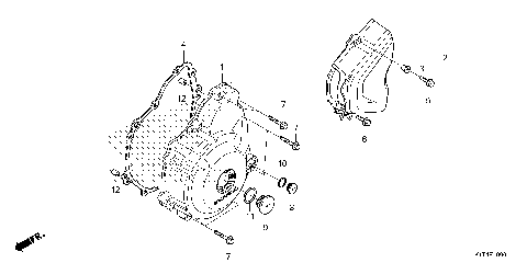 LEFT CRANKCASE COVER