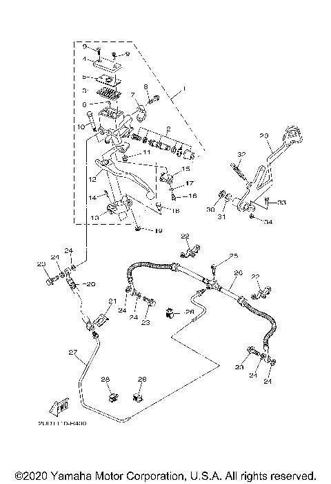 REAR MASTER CYLINDER
