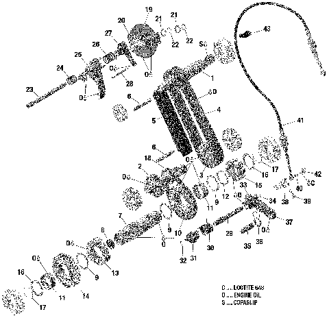 01- Rotax - Gearbox - Components - 900 ACE