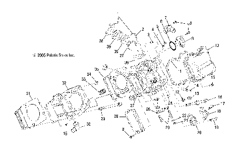 ENGINE, CYLINDER - R07RH50AF/AR/AT (4999203249920324D10)