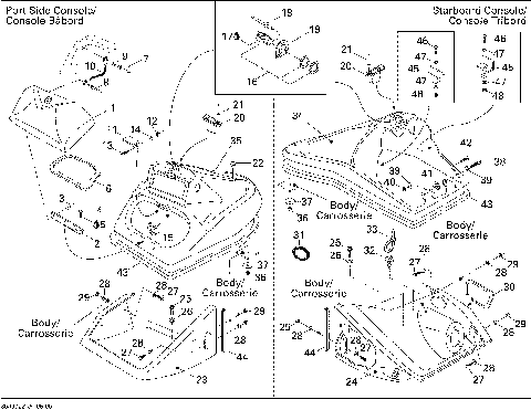09- Front Console And Glove Box