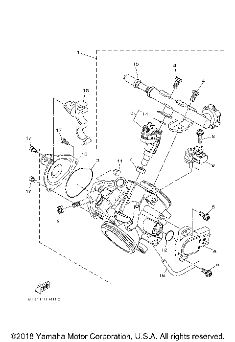 THROTTLE BODY ASSY 1