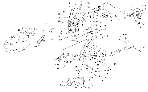 FRONT BUMPER AND FRAME ASSEMBLY [104393]