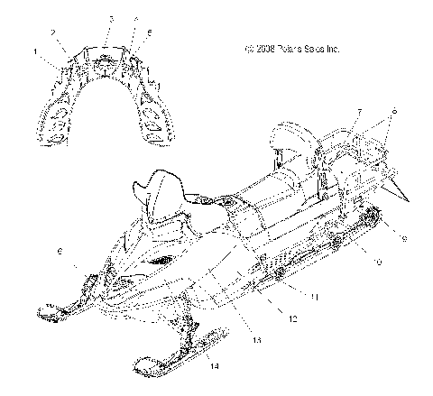 BODY, DECALS - S09PU7ES/EE (49SNOWDECAL09WIDE)